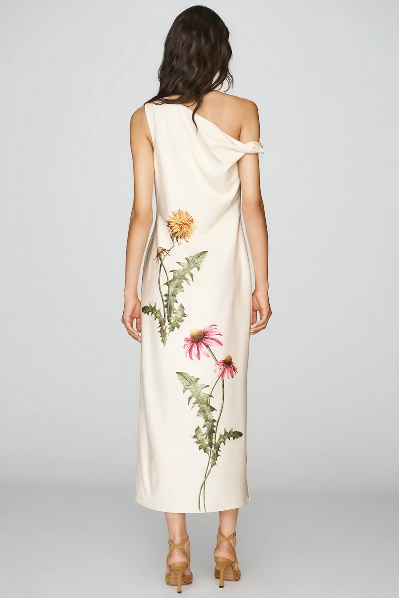 Endless Rose One-Shoulder Midi Dress