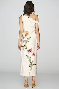 Endless Rose One-Shoulder Midi Dress