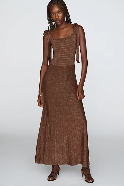 Endless Rose Square-Neck Midi Dress