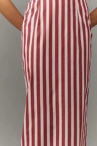 S/W/F Sleeveless Halter Slim Maxi Dress