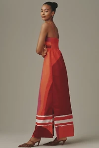 S/W/F Babydoll Cotton Maxi Dress