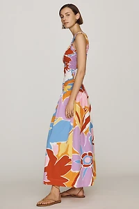 S/W/F Cotton Floral Maxi Dress