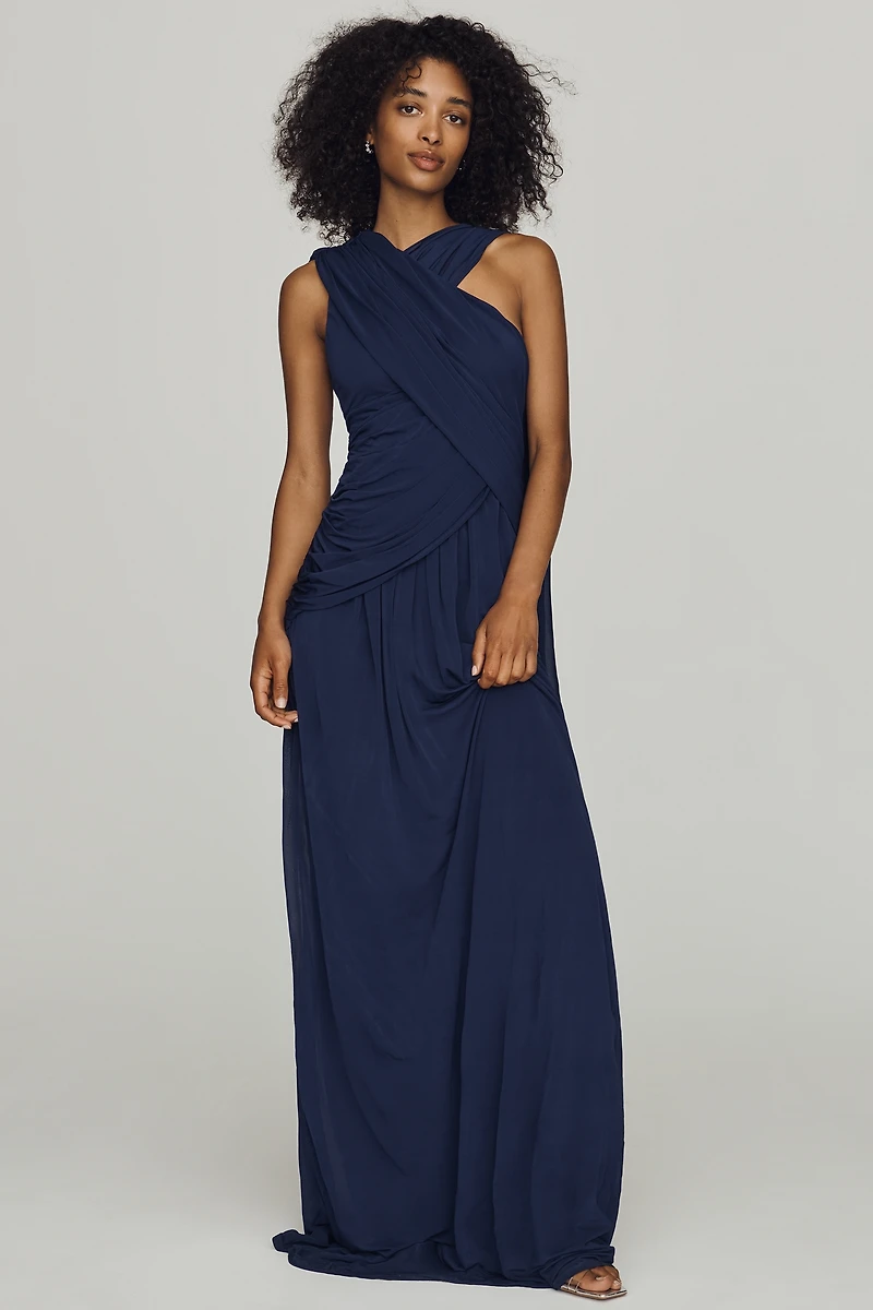 MISHA Hersha Scarf Maxi Dress