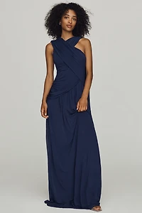 MISHA Hersha Scarf Maxi Dress