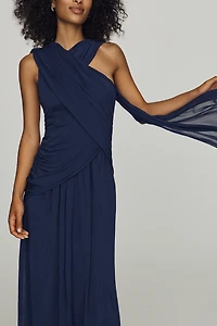 MISHA Hersha Scarf Maxi Dress