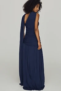 MISHA Hersha Scarf Maxi Dress