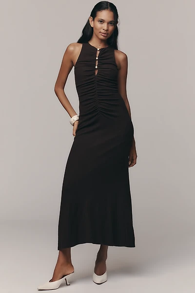 Shona Joy Beau Sleeveless Gathered Maxi Dress