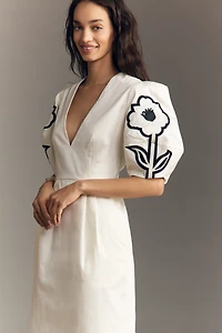 De Loreta Tucan Embroidered Dress