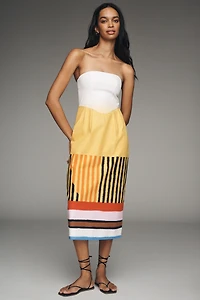 De Loreta 100% Cotton Ally Midi Dress