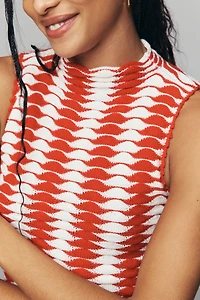 De Loreta Petite Cotton Montebell Midi Dress