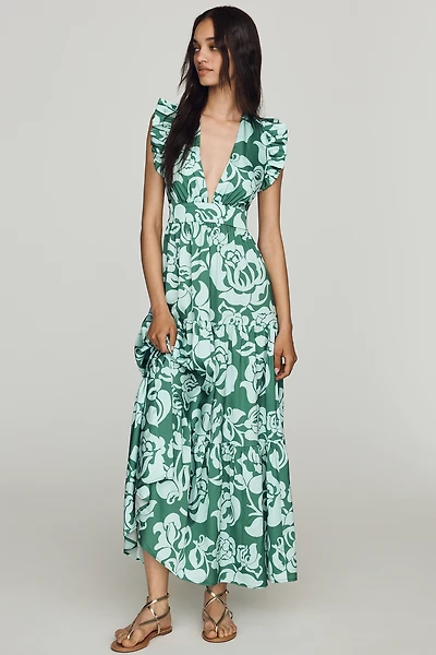 De Loreta Petite A-Line Maxi Dress