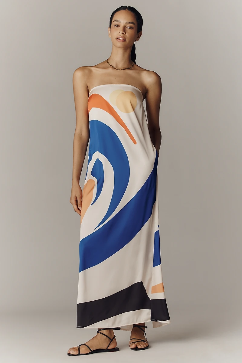 De Loreta Plus Aloe Cotton Midi Dress
