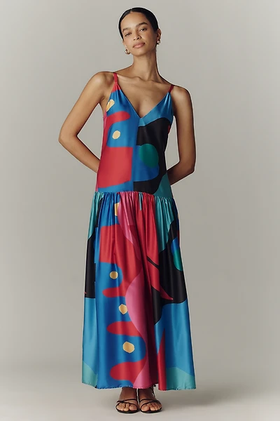 De Loreta Paca 100% Cotton Maxi Dress