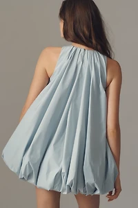 Mac Duggal Sleeveless Taffeta Bubble Mini Dress
