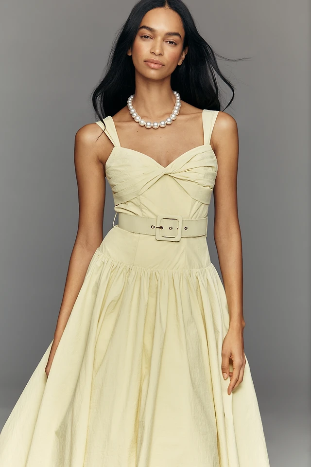 mac duggal short sleeve mesh midi dress Mac Duggal Short-Sleeve Mesh Midi Dress