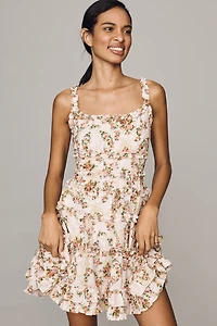 Mac Duggal A-Line Ruffle Dress