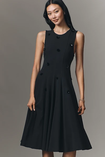 Maeve Sleeveless Embellished Midi Dress