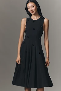 Maeve Sleeveless Embellished Midi Dress