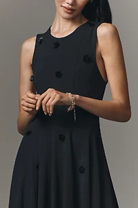 Maeve Sleeveless Embellished Midi Dress