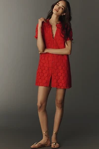 Keira Lace Mini Dress by Pilcro