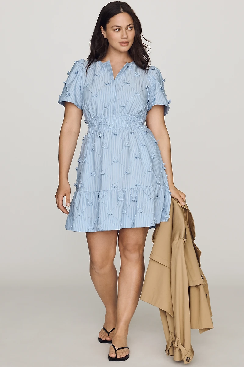 Somerset 3D Floral Mini Dress