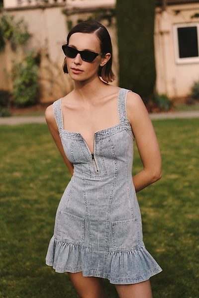 Pilcro 100% Cotton Denim Mini Dress