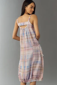 Pilcro Barrel Hem Midi Dress