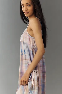Pilcro Barrel Hem Midi Dress