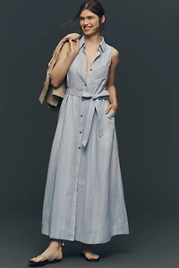 Mona Cotton Shirt Dress by Maeve