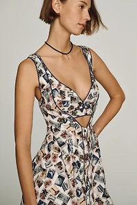 Maeve Cutout A-Line Dress