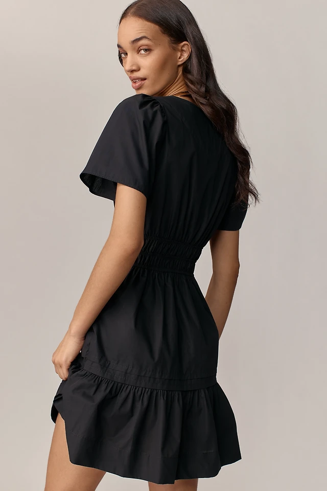 the somerset mini dress embroidered linen edition The Somerset Mini Dress: Embroidered Linen Edition