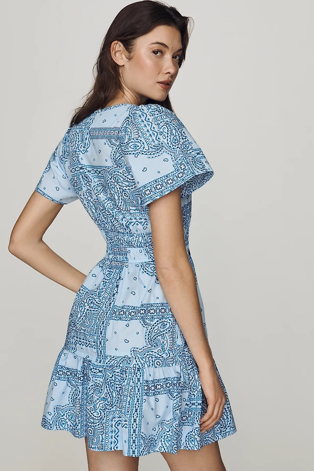 the somerset mini dress embroidered linen edition The Somerset Mini Dress: Embroidered Linen Edition