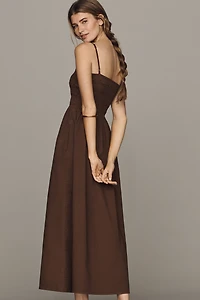 Pistola Bianca Sleeveless A-Line Maxi Dress
