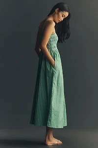 Pistola Bianca Sleeveless A-Line Maxi Dress
