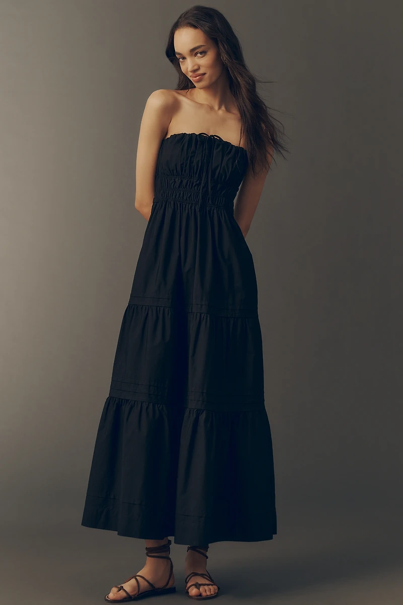 The Somerset Strapless Maxi Dress