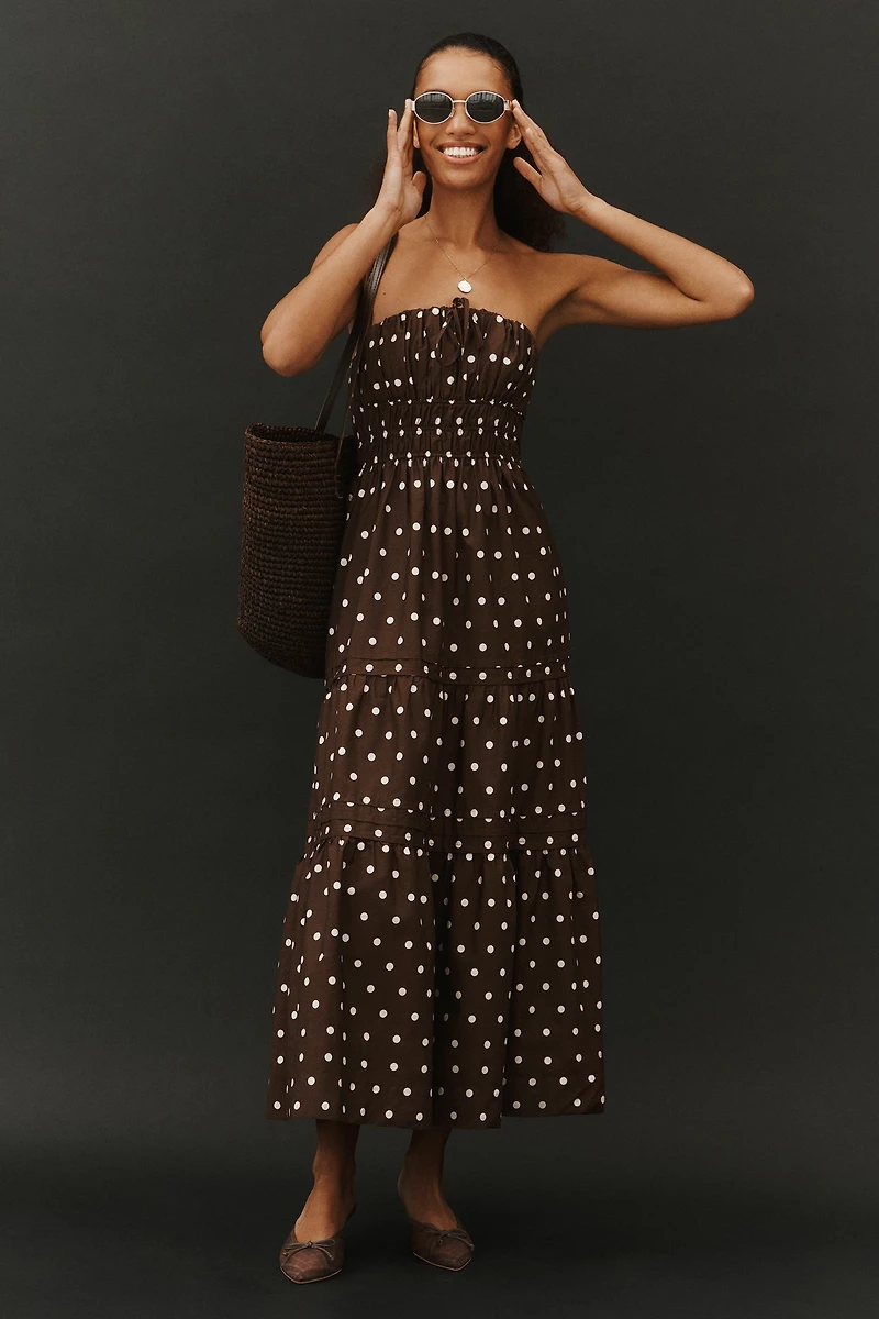 The Somerset Strapless Maxi Dress