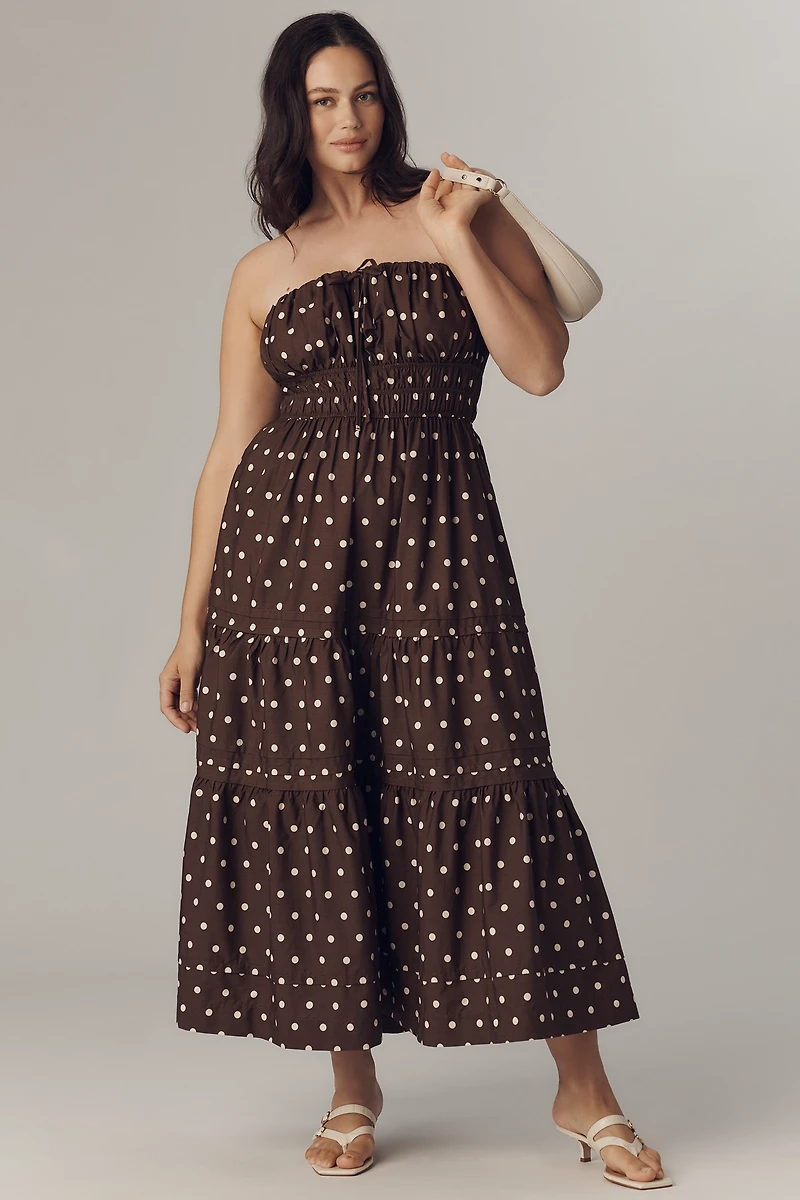 The Somerset Strapless Maxi Dress