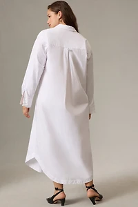 The Soren Long-Sleeve Shirt Dress by Maeve