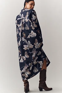 The Soren Long-Sleeve Shirt Dress by Maeve