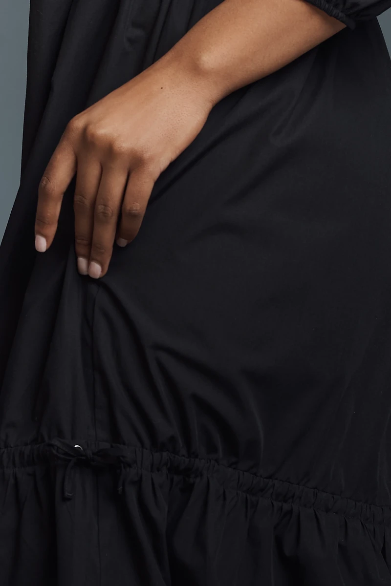 The Bettina Tiered Shirt Dress by Maeve