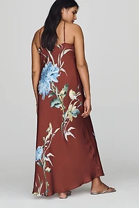 Veda Halter Slip Midi Dress