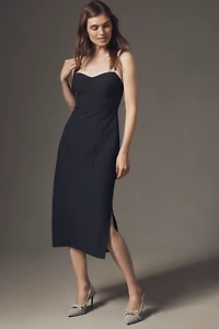 Maeve Sleeveless Lace-Trim Mini Dress