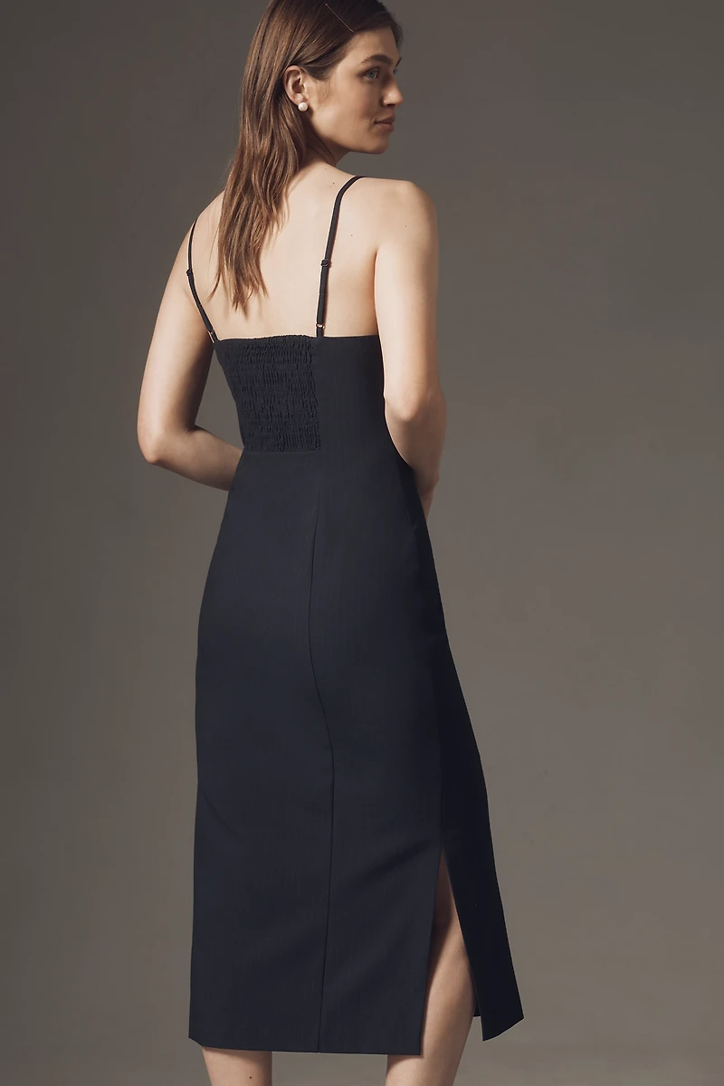 Maeve Sleeveless Lace-Trim Mini Dress