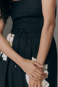 Maeve Strapless Waisted Maxi Dress