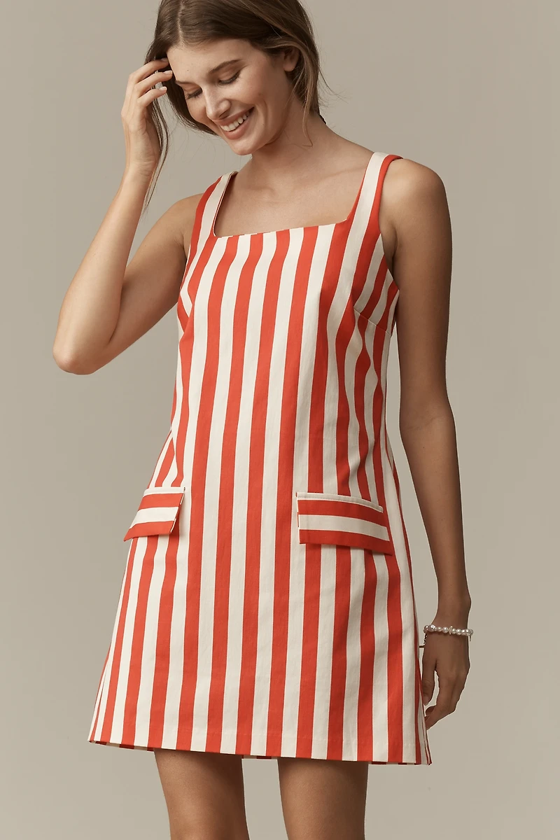 Maeve Square-Neck Shift Dress