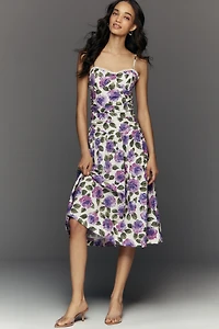 Maeve Cotton Printed Midi Dress