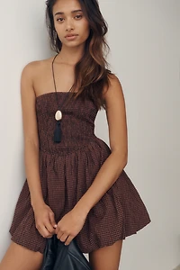 By Anthropologie Strapless Bubble Dress