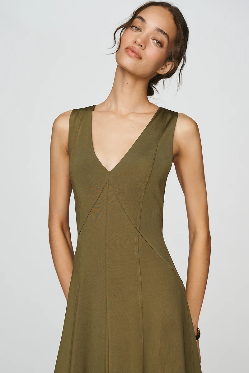 By Anthropologie Slinky Knit Midi Dress