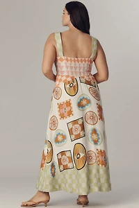 The Meredith Walker Jocelyn Sleeveless Slip Midi Dress by Maeve