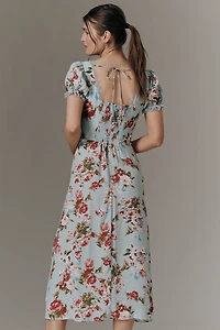 By Anthropologie Printed Midi Dress